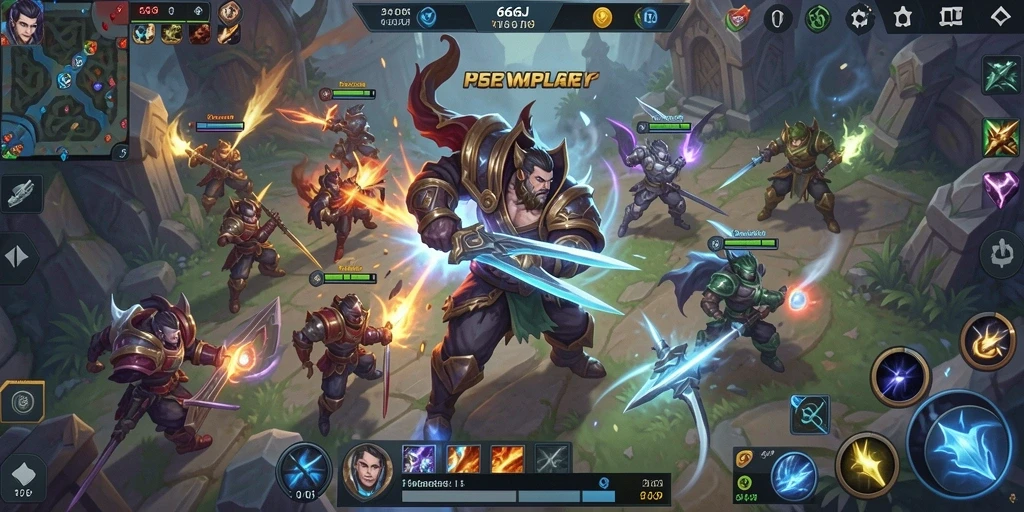 Gameplay menarik dengan pertempuran seru di 666J.