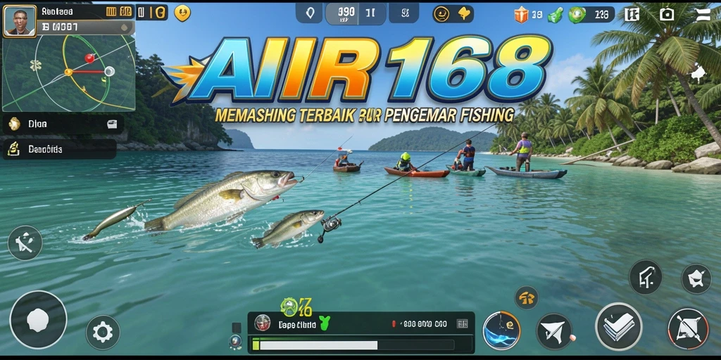 Tangkapan ikan yang spektakuler dalam gameplay AIR168.