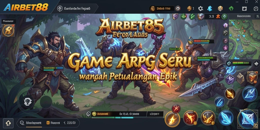 Screenshot menampilkan aksi pertarungan seru dalam game ARPG.