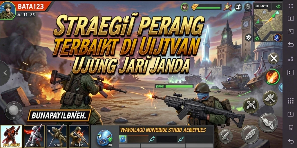 Tampilan menarik dari gameplay BATA123 yang penuh strategi.