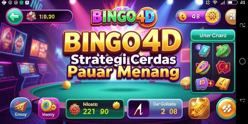 Tampilan gameplay menarik dan strategis dari BINGO4D.