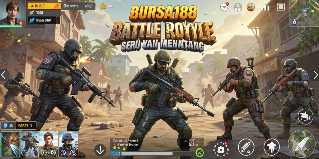 Gameplay BURSA188 yang intens dan mendebarkan di medan pertempuran.