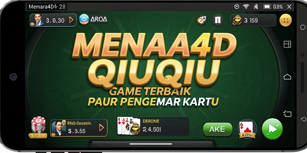 Tampilan seru gameplay QiuQiu di MENARA4D