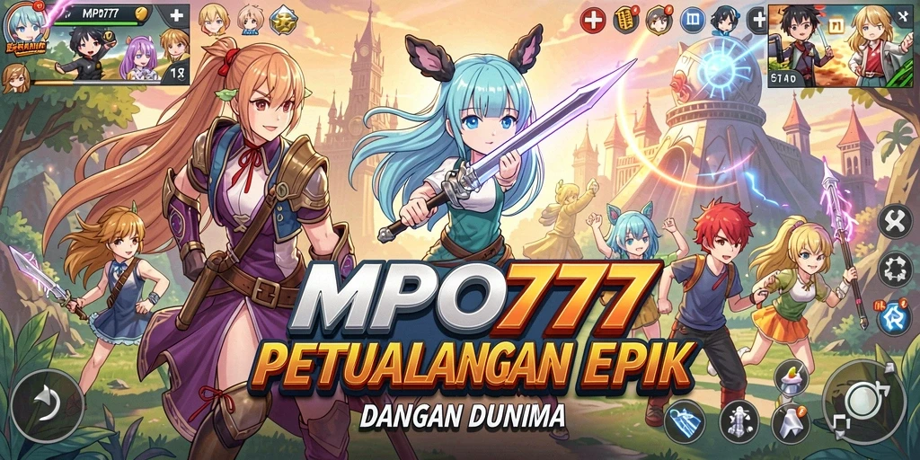 Screenshot menunjukkan aksi pertarungan karakter Anime yang intens.