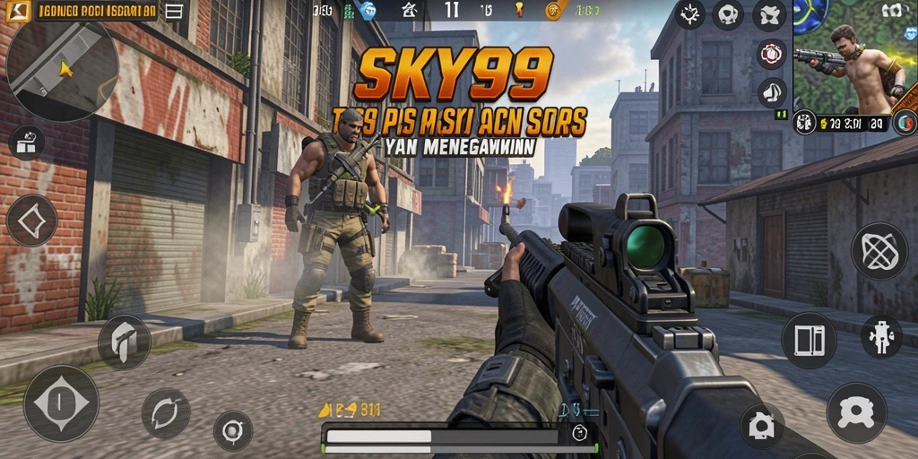 Gameplay menegangkan dengan aksi tembak-tembakan seru.